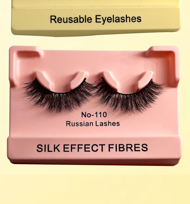 Ensemble de faux cils en fourrure de vison, différents styles, cils épais et recourbés multicouches, poils frits, faux cils en désordre et duveteux_voghion.com