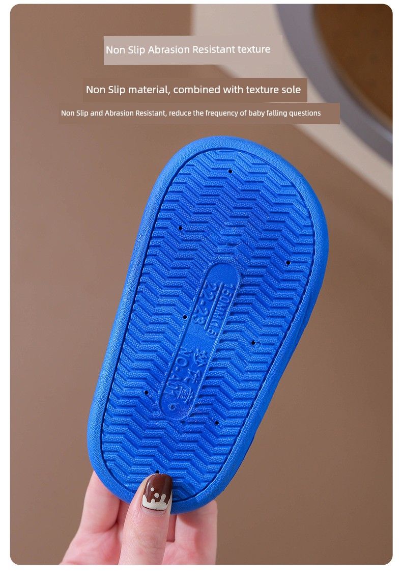 Pantofole da neonato primaverili ed estive con suola spessa antiscivolo dei cartoni animati_voghion.com