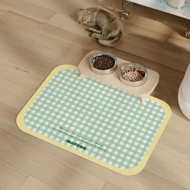 Tapete impermeable y antimanchas específico para mascotas, para gatos y perros, a prueba de fugas, resistente a la suciedad, lavable y a prueba de salpicaduras._voghion.com