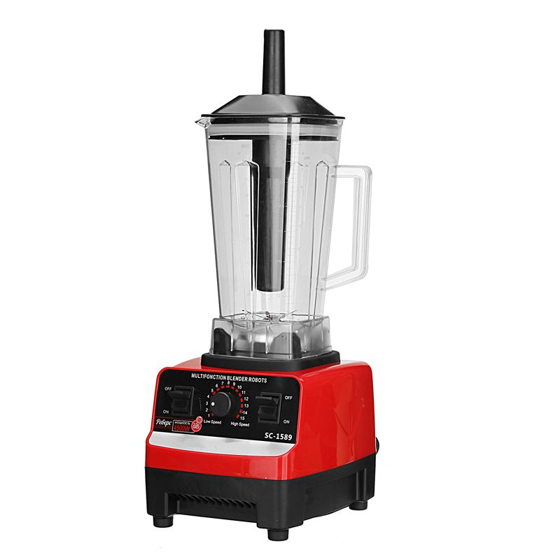 4500W Multifunktiounsmixer Professionelle Schwéierlaascht kommerzielle Mixer Entsafter Grinder Äis Smoothien Uebst Kichenmaschinn_voghion.com