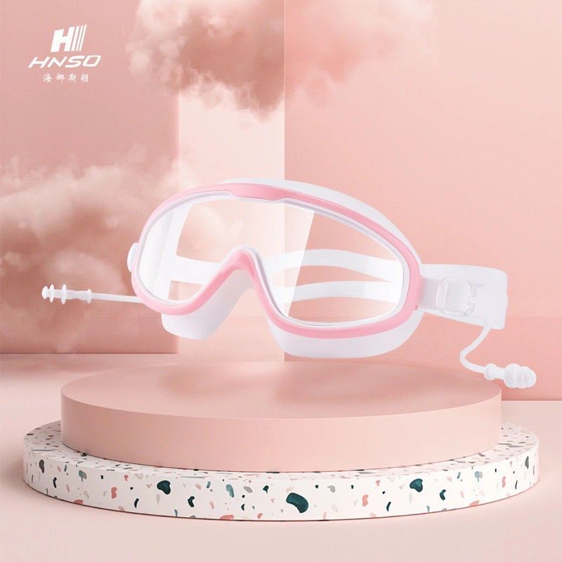 Swimming Goggles High Definition Waterproof And Anti-fog Adult Large Frame Swimming Goggles Men And Women Diving Goggles_voghion.com