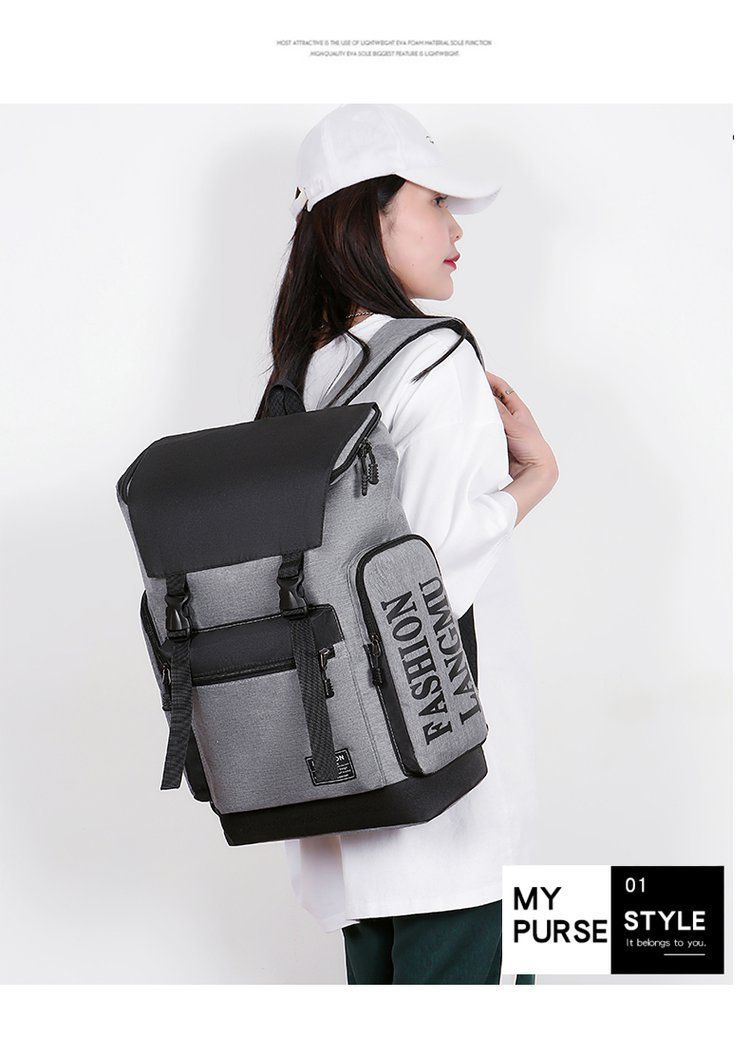 Zaino leggero ad alta capacità per viaggi all'aperto, tempo libero, pendolarismo aziendale, laptop e computer_voghion.com