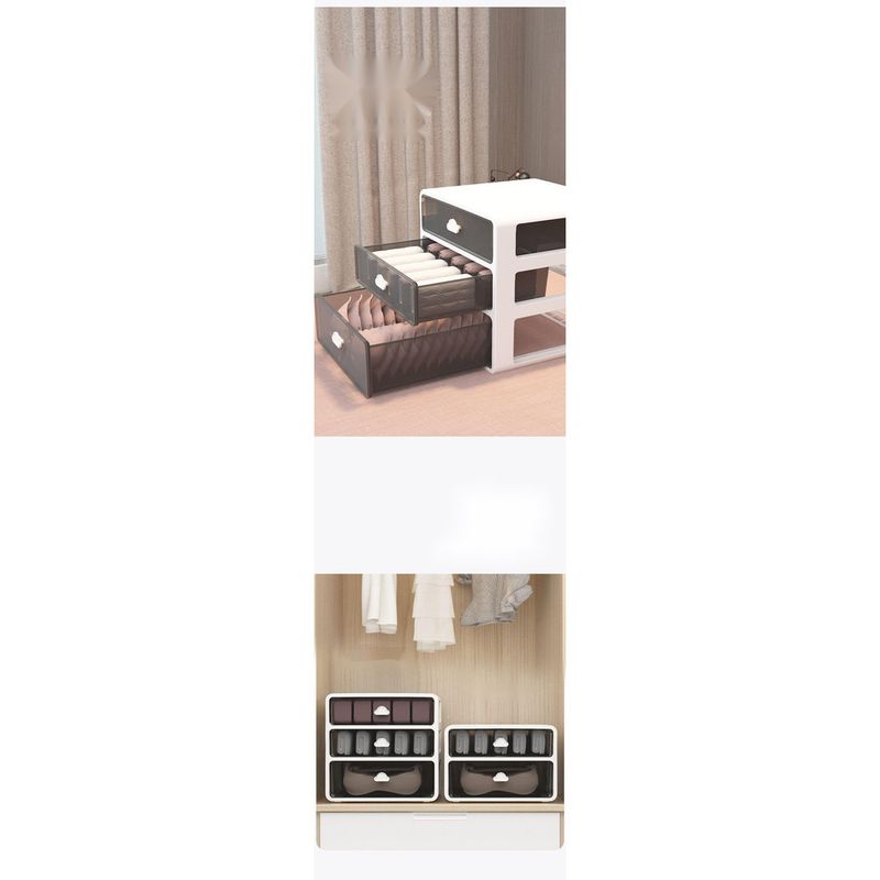 Organizzatore per biancheria intima, divisore per cassetti, 3 in 1, multifunzionale, per mutande, calzini, guardaroba_voghion.com