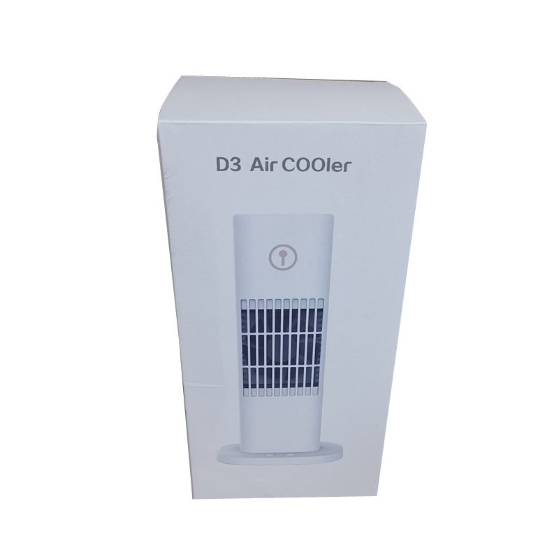 D3 Home USB léghűtő, víz hozzáadású asztali toronyventilátor, párásító, permetező ventilátor (fehér)_voghion.com