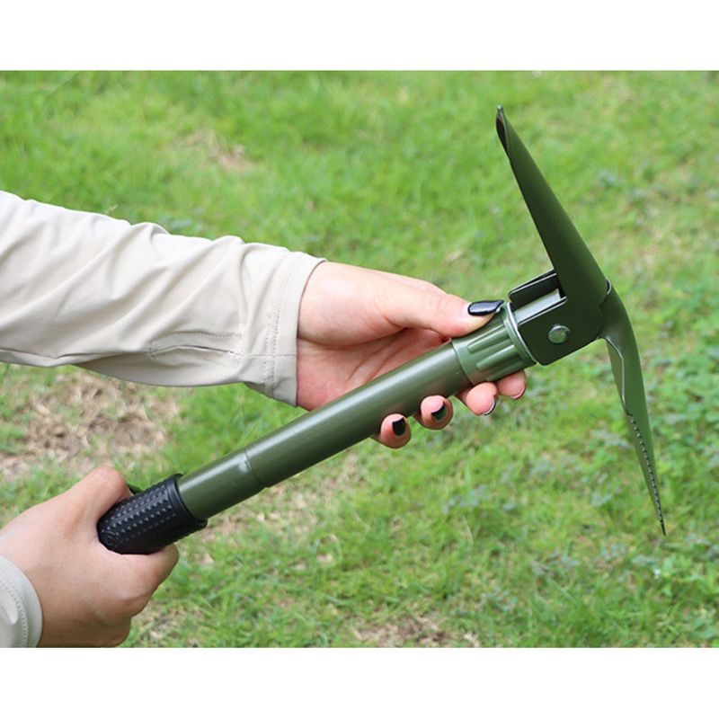 Outdoor Gear Camping Spaten 4-in-1 Multifunktionale Militär Angeln Klapp Eisen Schaufel_voghion.com