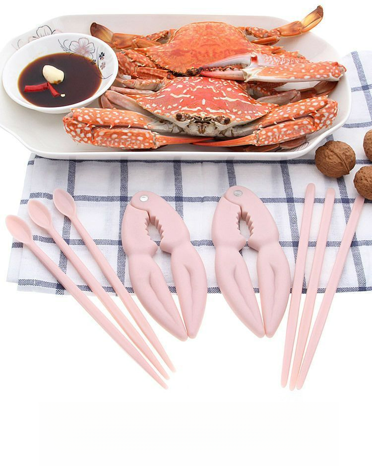 Tools Set Eight-Piece Claw Clamp Eating Tool For Hairy Crab_voghion.com