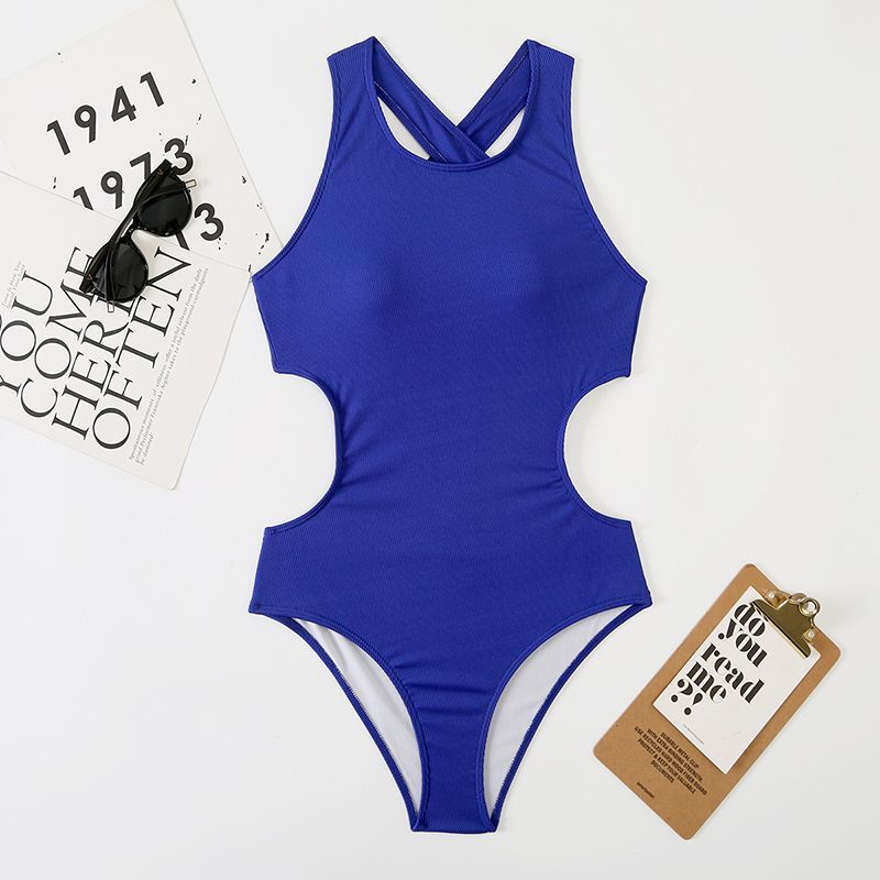 Kadınlar için seksi çok renkli tek parça bikini kadın mayo_voghion.com