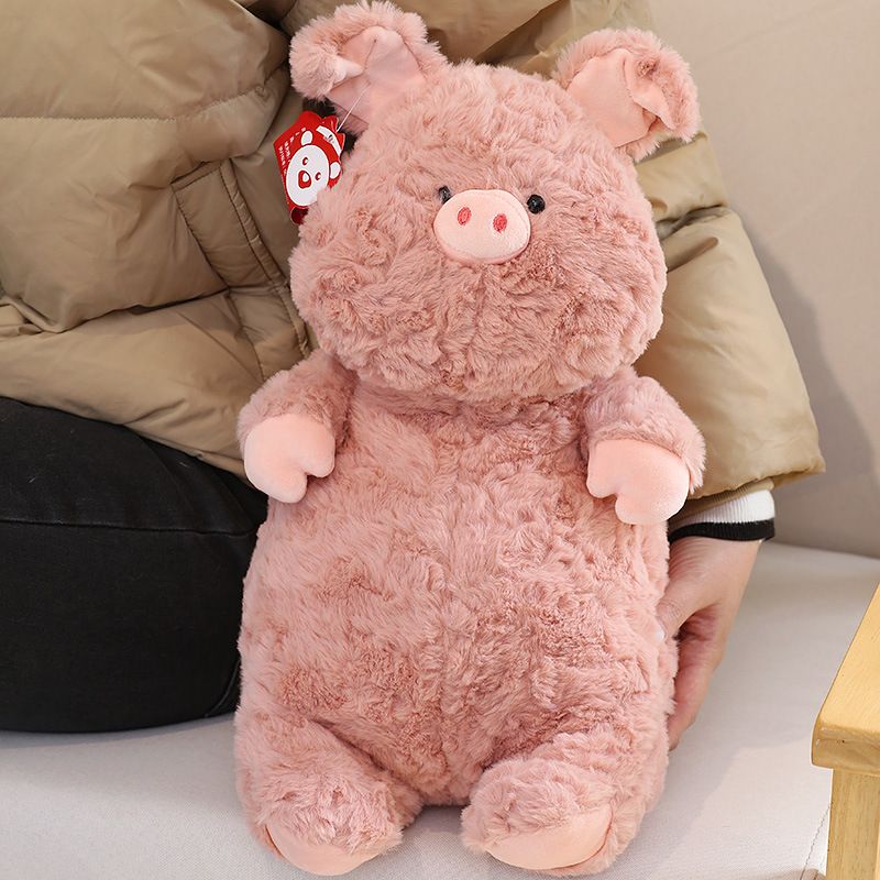 Spielzeug Süßes Popova rosa Schweinchen Stofftier Rosa Mädchen Schweinchen Puppe Wurfkissen Puppe Freundin Geburtstagsgeschenk_voghion.com
