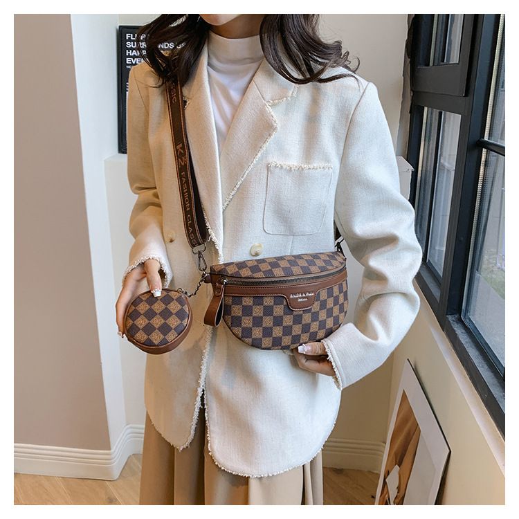 Frühling Neue Damentasche Koreanische Mode Brusttasche Taillentasche Bequeme Trendy Nischen-Schulter-Umhängetasche_voghion.com