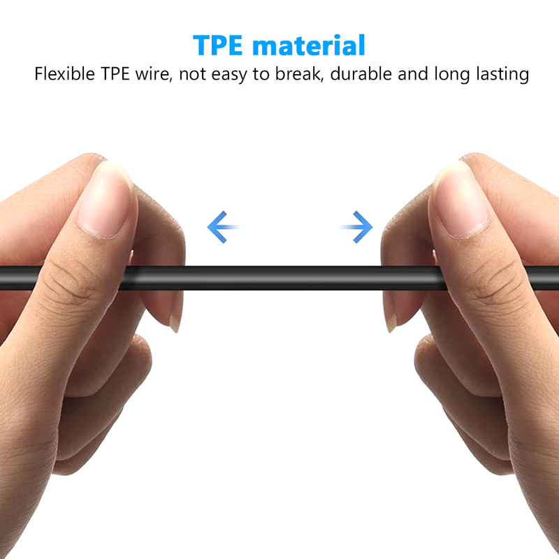 2-in-1 USB-C Typ C Auf 3,5mm Ladekabel Splitter Kopfhörer Buchse Auf Rollenmaschinenlinie Typc Stecker Adapter Y Kopfhörer Splitter Für Andriod_voghion.com