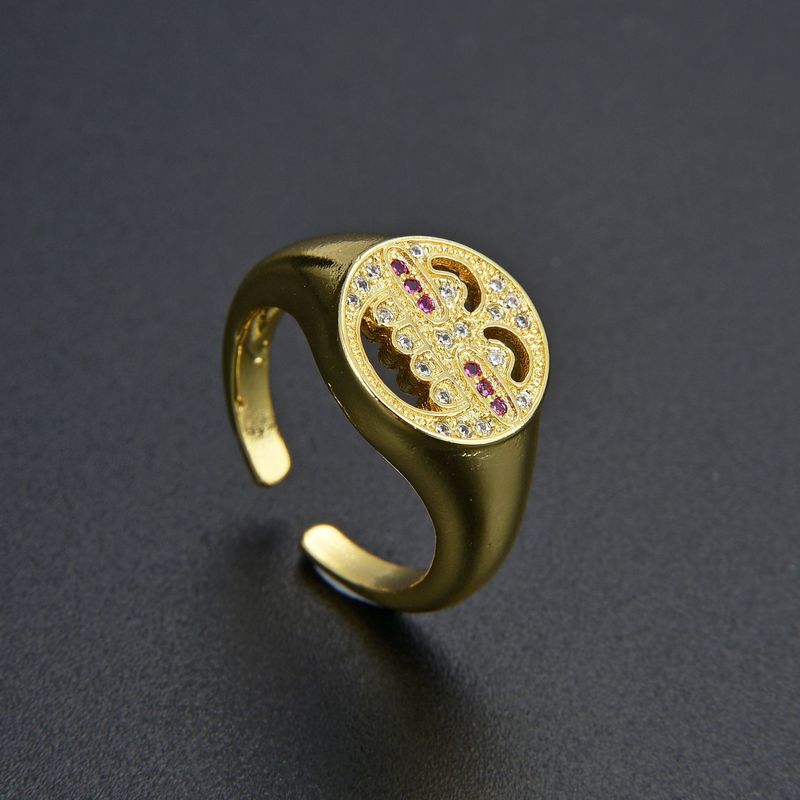 Sieradenset voor dames, mode, diamant, zirkoon, zirkonia, expressie, tas, ring, openingsontwerp, verstelbaar, vrouwelijk, handsieraden, kleurbehoud, netwerk, beroemdheid_voghion.com