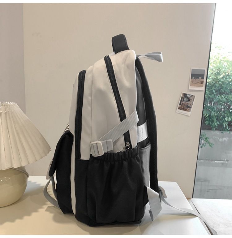 GUIYU Large Capacity Checkered Backpack For School & Travel - Lightweight Durable Unisex Rucksack With Breathable Cushioned Straps (Multiple Colors)_voghion.com