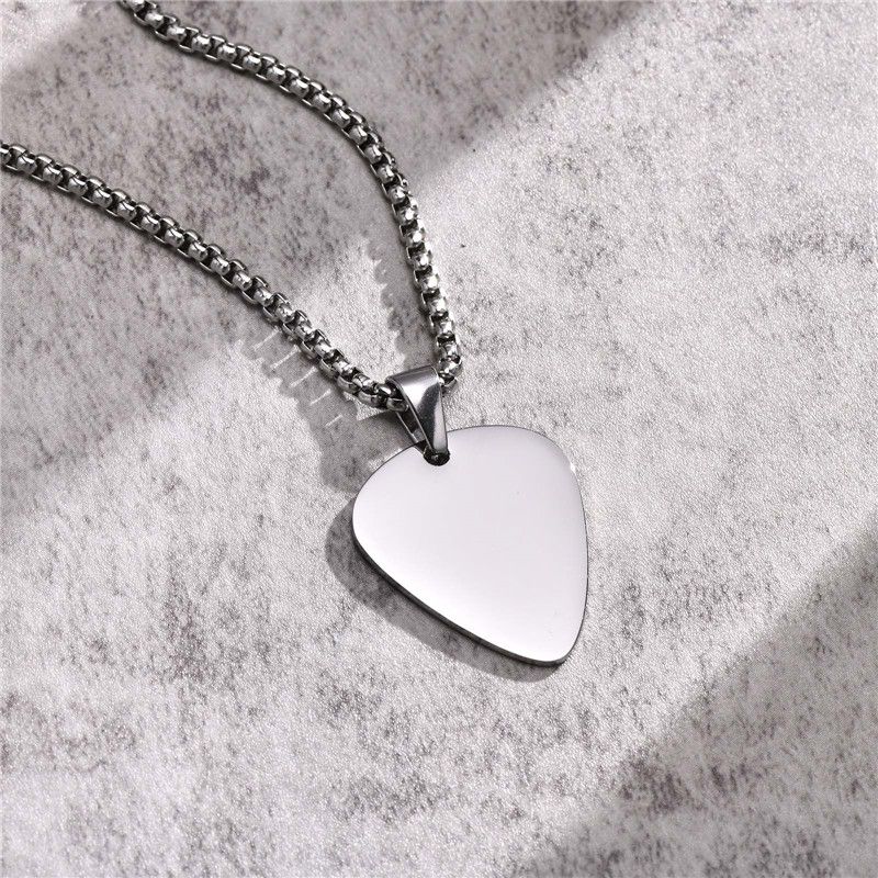 2025 New Arrivals New LetAPI men's pendant, vintage stainless steel guitar necklace_voghion.com