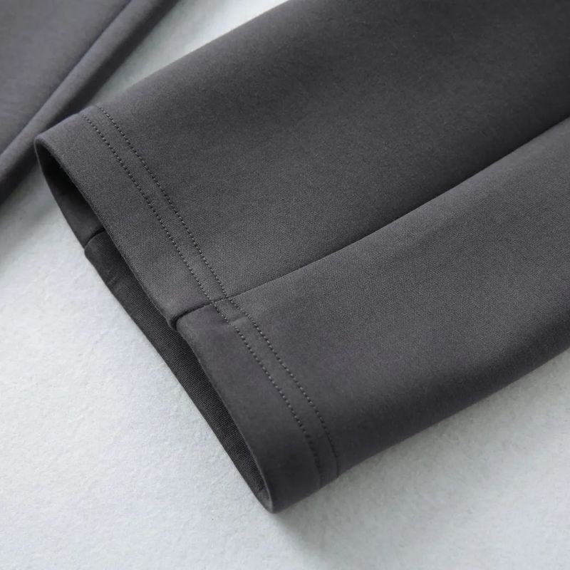 Dubbellaagse gebreide joggingbroek voor heren - Ultrazacht katoen met stretch voor sportschool en lounge (M-XXXXXL, 3 kleuren) | Windbestendig en anti-pilling_voghion.com