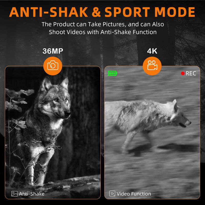 Binóculos Cross-Glass N2 de uso diurno e duplo, com visão noturna HD 1080P e classificação IP66, ideais para ambientes externos._voghion.com