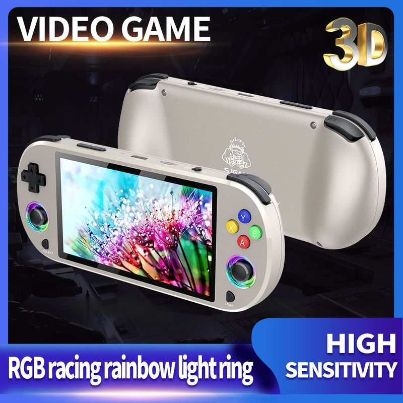 Consoles de jeux vidéo Console de jeu portable M22PRO Double HD PS1_voghion.com
