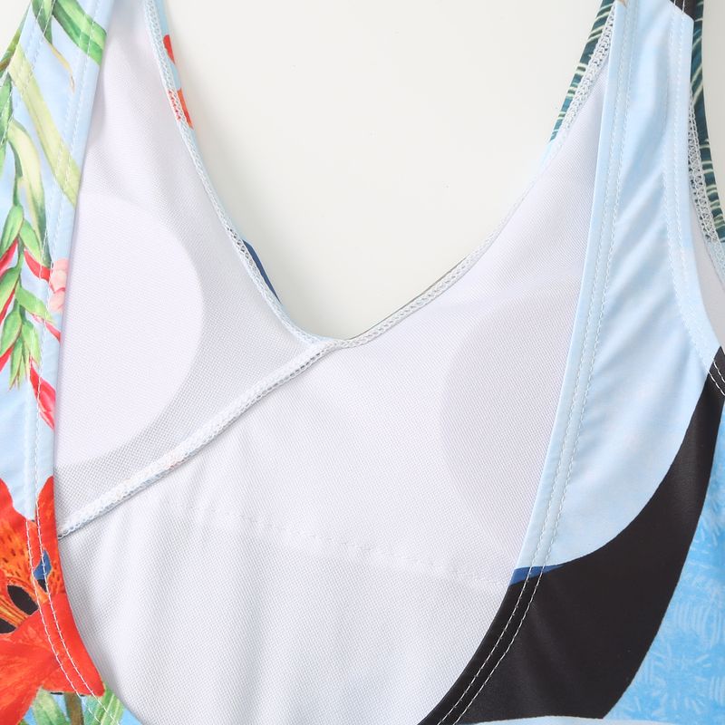Traje de baño de una pieza para mujer, conservador, que cubre el vientre, adelgazante, para vacaciones, playa, aguas termales_voghion.com