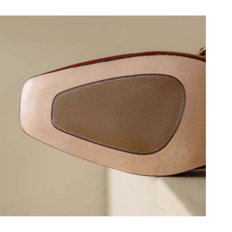 Französische kleine Lederschuhe 2025 Frühjahr neue quadratische Kopf High Heel Mary Jane Damen Einzelschuhe_voghion.com