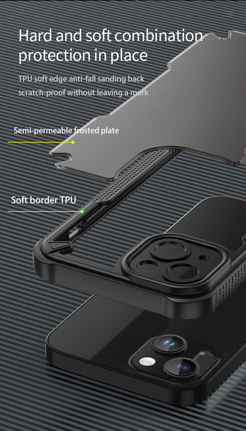 Die Handyhülle ist passend für iPhone 13 Mini / iPhone 13 Pro Max / iPhone 13 Pro / iPhone 13. Die Schutzhülle besteht aus PC + TPU._voghion.com