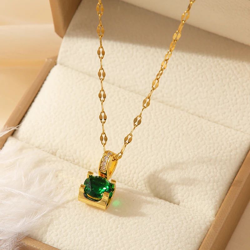 Japanese Korean Style Titanium Steel Necklace For Women, Versatile Niche Design, High-end And Light Luxury, Collarbone_voghion.com