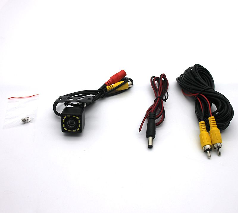 auto HD atpakaļskata kamera atpakaļgaitas attēla nakts redzamības ūdensizturīgs LED gaismas auto kamera_voghion.com
