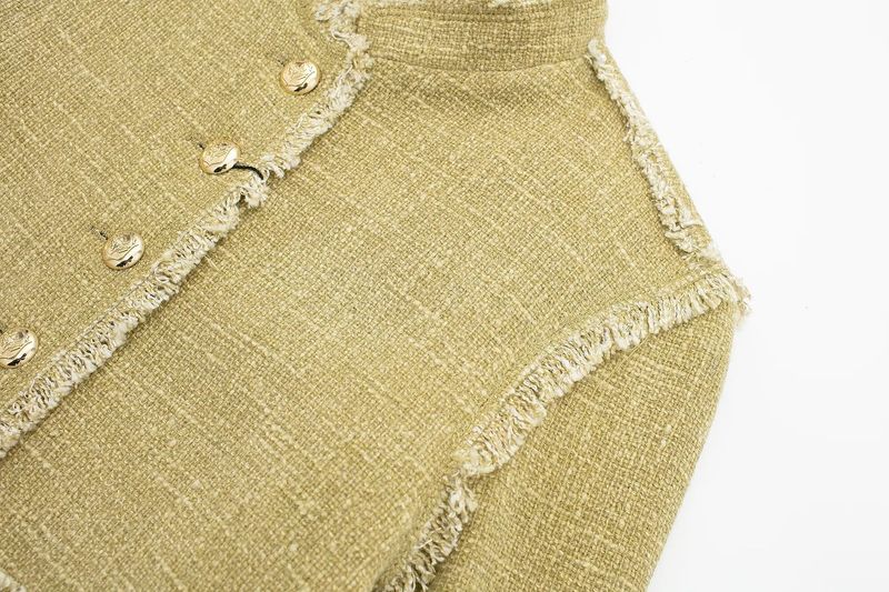 Women's 2024 Spring New Collection Texture Haired Coat_voghion.com