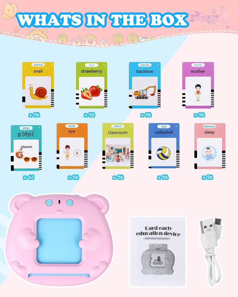 Moeder&Kids Kinderpuzzel flashgeheugenkaartinvoegmachine vroege educatie kaartmachine_voghion.com