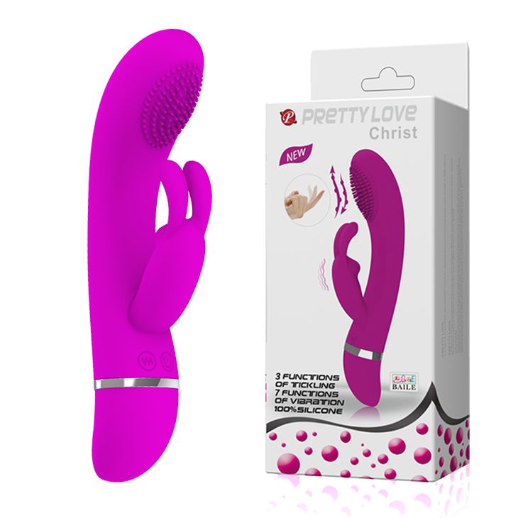 Pretty Love Klitorisstimulator 7 Geschwindigkeiten G-Punkt Rabbit Vibrator Spielzeug für Erwachsene Vibradores Femininos Hine Sex Produkte_voghion.com