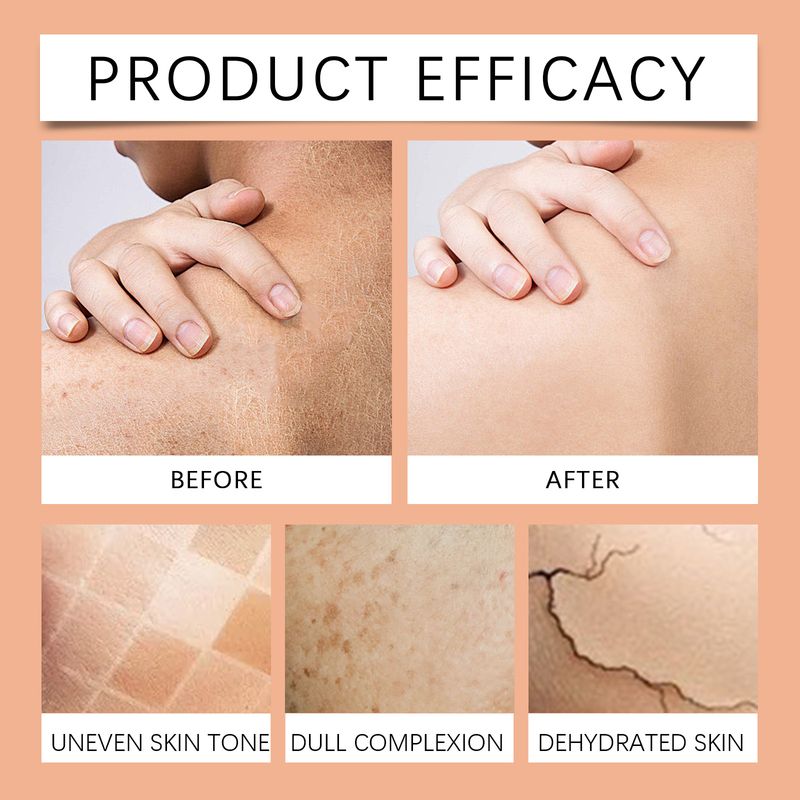 Viareline Pineapple Body Scrub Gently Cleanses Body Skin With A Soft Moisturizing Daily Treatment_voghion.com