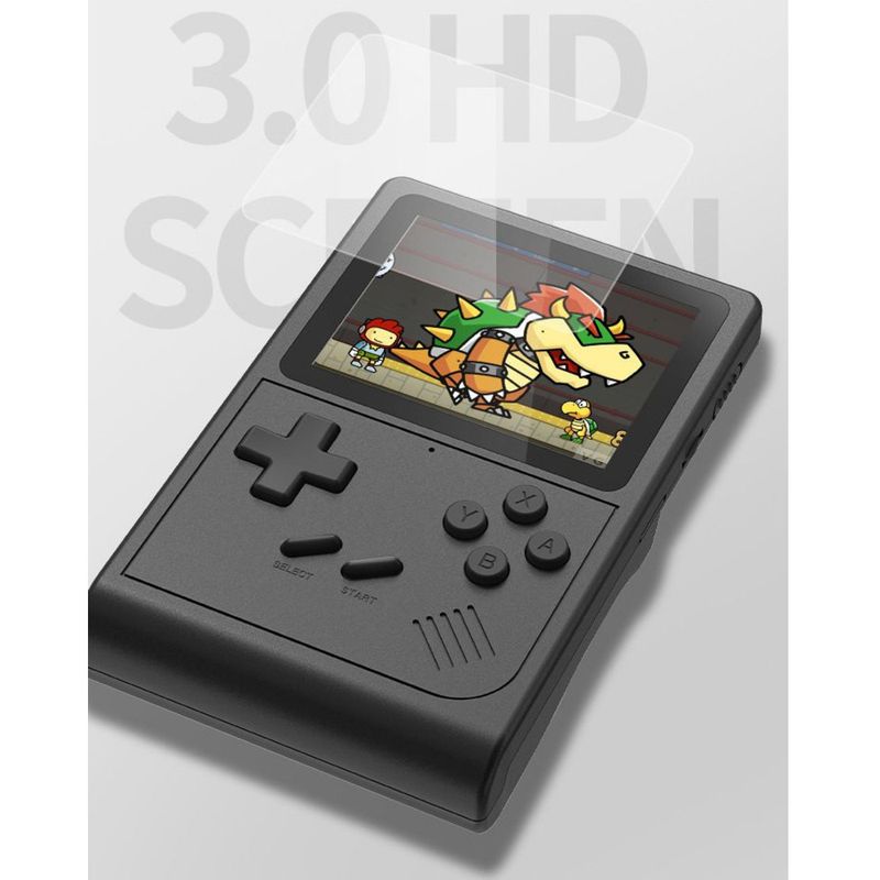 GB300 Handheld Portable Retro Game Console 6000+ Games Two-Player Battle HD Large Screen_voghion.com