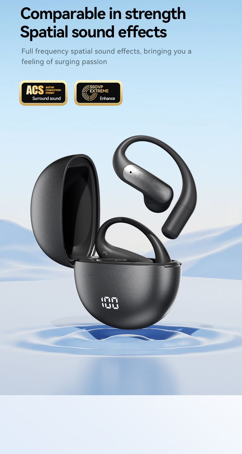 2025 Model Smart Earbud Noise-canceling Bluetooth Headphone_voghion.com