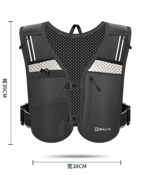 Kamizelka sportowa Marathon Mesh, oddychająca, wielofunkcyjna, torba turystyczna do biegania w terenie_voghion.com