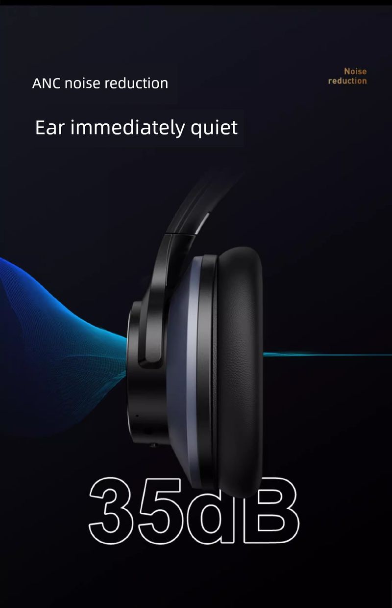 Ακουστικά Bluetooth με μείωση θορύβου Burmester, ασύρματα ακουστικά με δυνατότητα στερέωσης στο κεφάλι, μουσική, ποιότητα ήχου HiFi, ANC ενεργά με μικρόφωνο_voghion.com