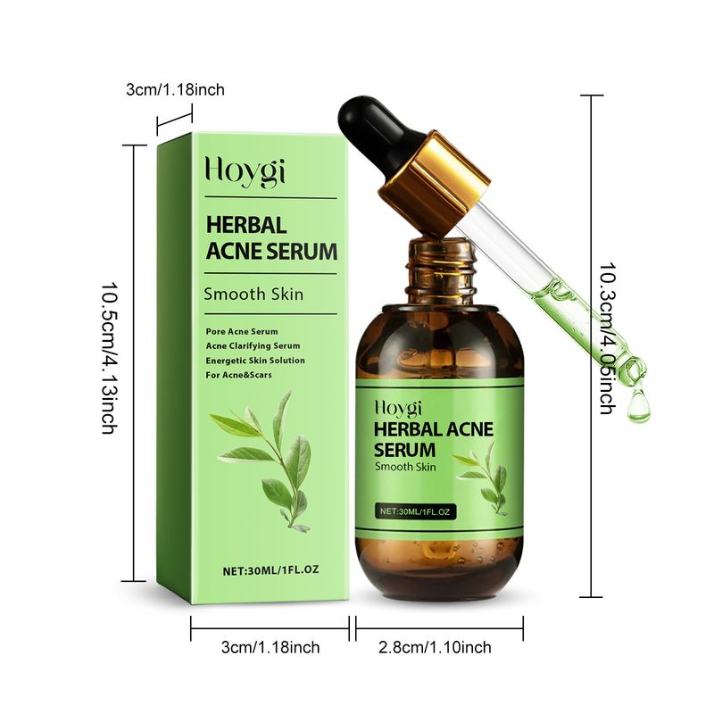 Hoygi Herbal Acne Serum, Reduce Acne Pimples With A Comprehensive Moisturizing Moisturizer_voghion.com