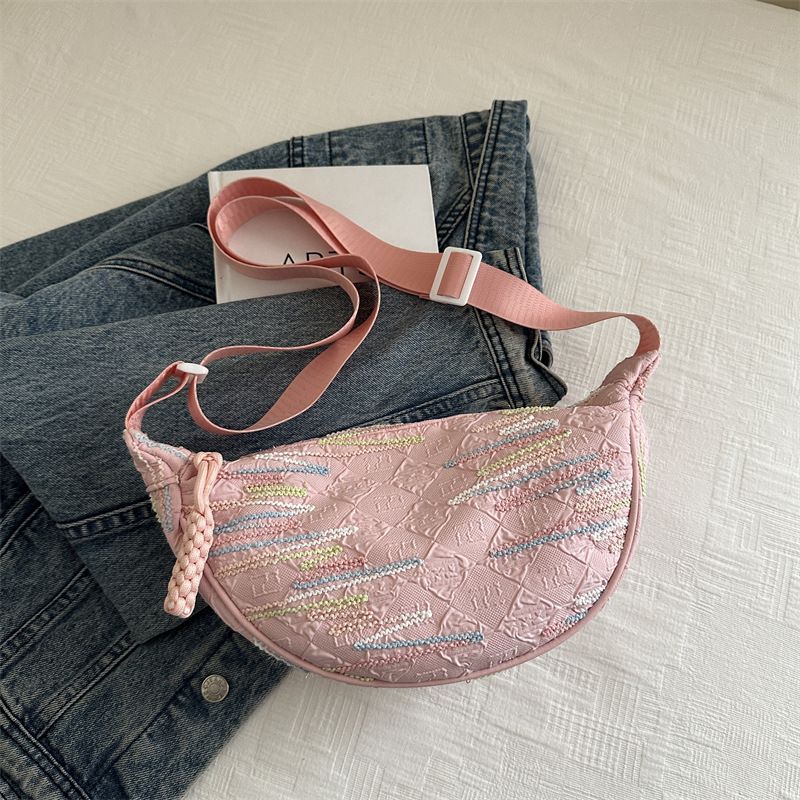 Borsa a tracolla per donna, nuova borsa a tracolla versatile, piccola e alla moda estiva coreana_voghion.com