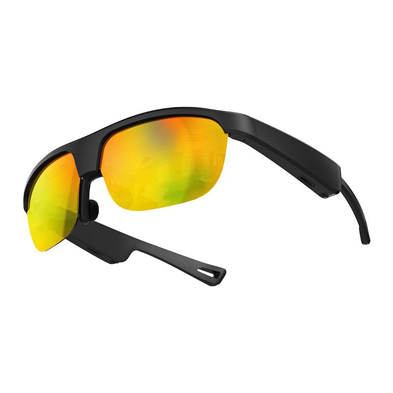 New G02 Smart Bluetooth 5.0 Wireless Call Listening Music Sports Waterproof Running UV Protection Glasses_voghion.com
