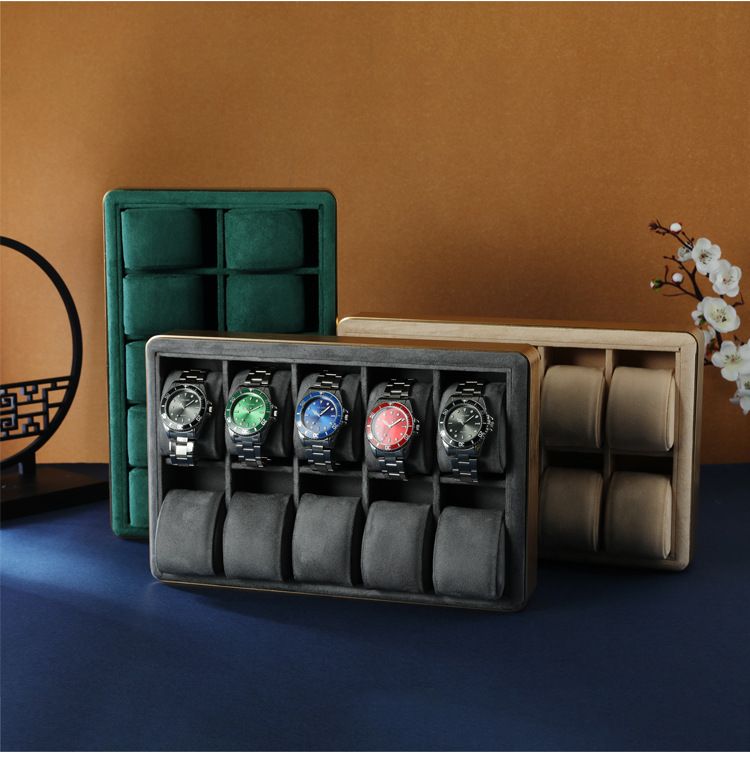 Hochwertiger Uhren-Aufbewahrungskoffer mit mehreren Fächern – Schmuckkästchen mit elegantem Design aus Aluminiumlegierung für Uhren und Accessoires_voghion.com