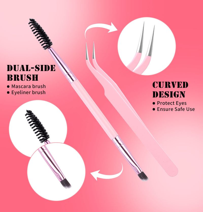 Beleza e saúde faça você mesmo cílios postiços estendidos terno cabelo único cluster 10-16 mm comprimento cílios mistos_voghion.com