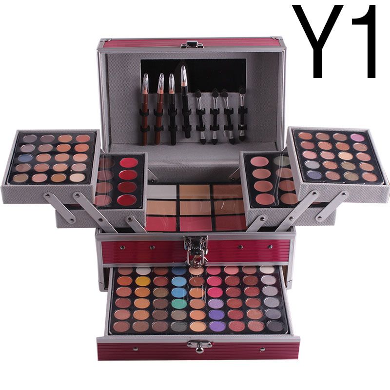 MISS ROSE Professional Makeup Bag With Multi-Color Eyeshadow Palette – Stylish & Portable Cosmetic Organizer For Women_voghion.com