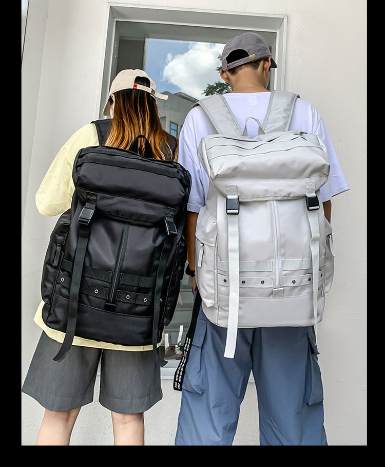 Schultasche Herren Trendy Funktionale Sport Outdoor Straße Große Kapazität Studentenrucksack Parka Computer Reisetasche_voghion.com