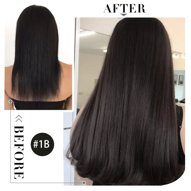 Body Wave Tape In Haarverlängerungen Echtes Menschenhaar Natürliche Haarfarbe Haut Schuss Nahtloses Haar Tape In Haar_voghion.com