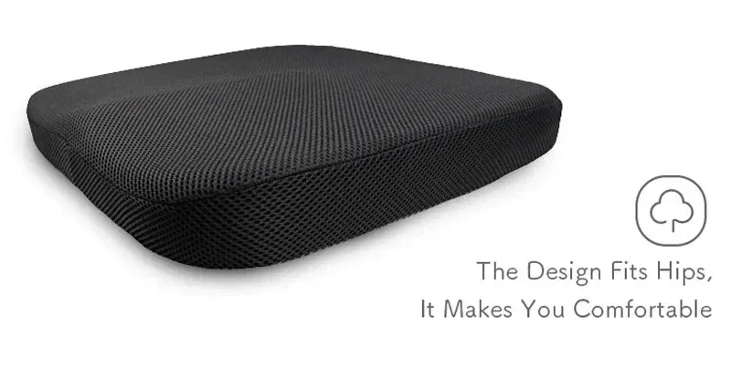 TailboneSciaticaBackPainReliefComfortOfficeChairCarSeatCushionNon-SlipOrthopedicMemoryFoamCoccyxCushion_voghion.com