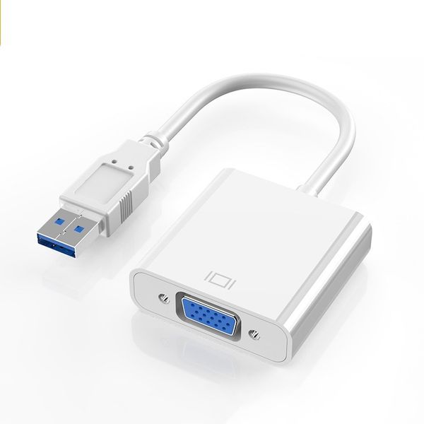 USB 3.0 TO VGA Conversor Vídeo Display Cable USB 3.0 TO VGA Hd 1080P_voghion.com
