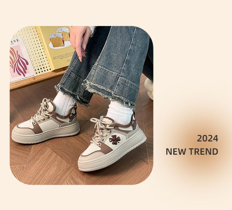 Shoes For Women Sneakers All Match Large Size Women's Shoes Fashion Sports Casual Shoes Winter Plus Velvet Cotton Shoes For Women_voghion.com