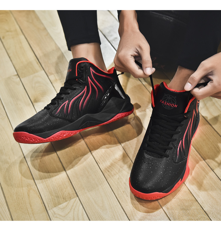 2024 Herbst Neue Basketball Sport- und Freizeitschuhe, Mid Top, Praktische Große Größe Turnschuhe, Herren 47 48_voghion.com