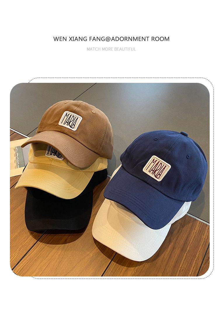 Chic Baseball Women's Korean Fashion Brand Instagram Show Face Small Versatile Summer Street Trendy Duck Tongue Hat_voghion.com
