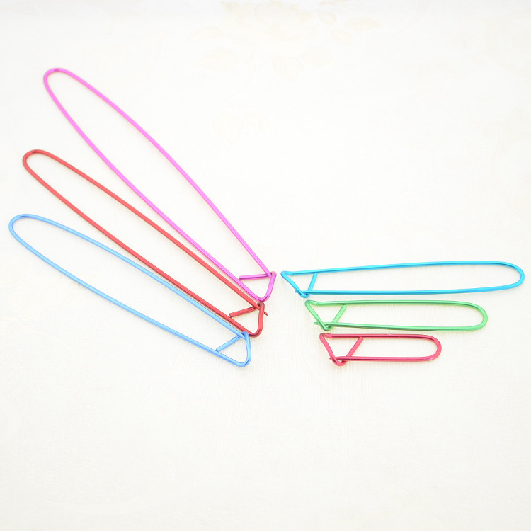 6 stks/set Trui Marker Grote Pin Aluminium Kleurrijke Trui Anti-ontrafelen Grote Pin Knop Breien Knop Pin_voghion.com