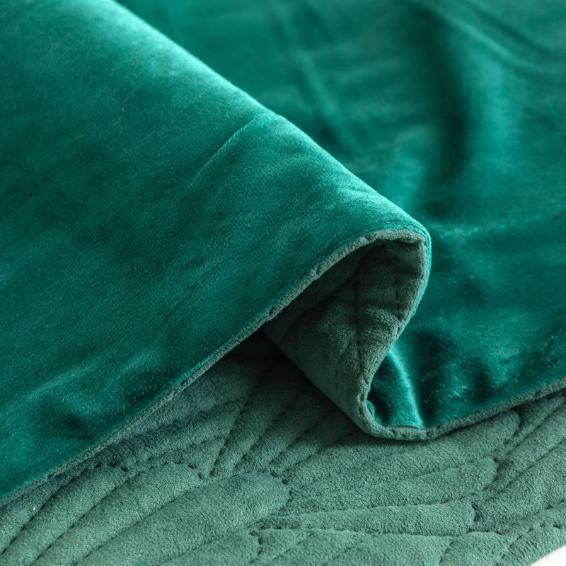 Nueva toalla de cama de terciopelo holandés con patrón de concha súper suave para hotel de alojamiento familiar_voghion.com