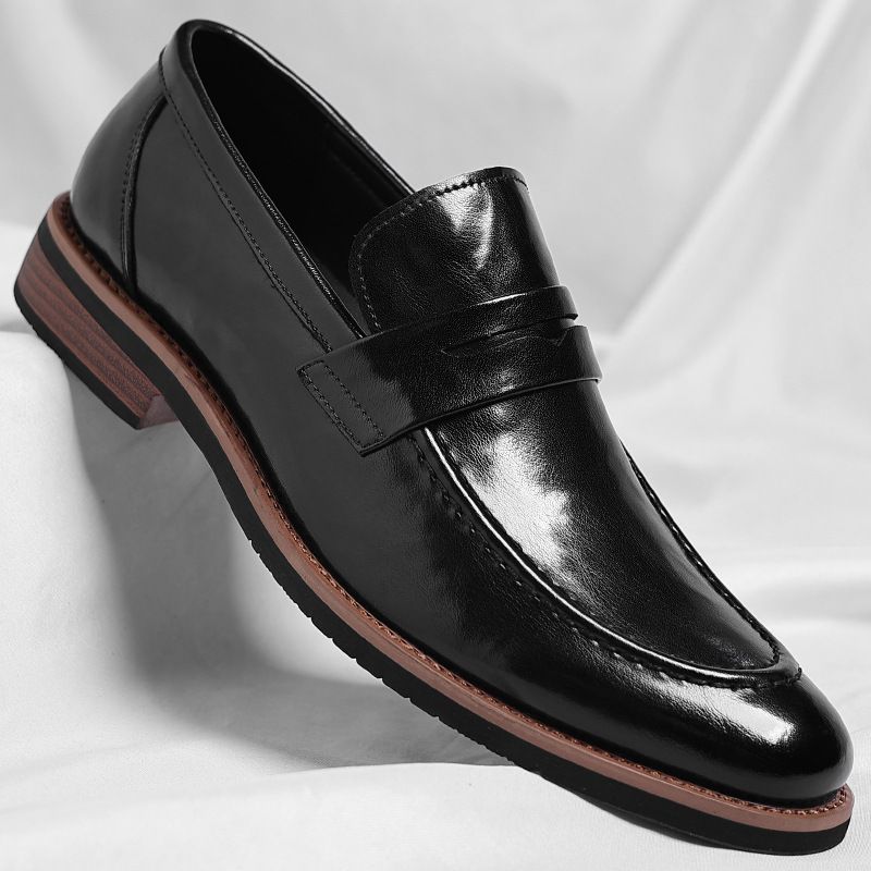 Nuove scarpe da uomo Oxford in stile europeo di grandi dimensioni con punta a punta, eleganti e da lavoro, Wenzhou_voghion.com