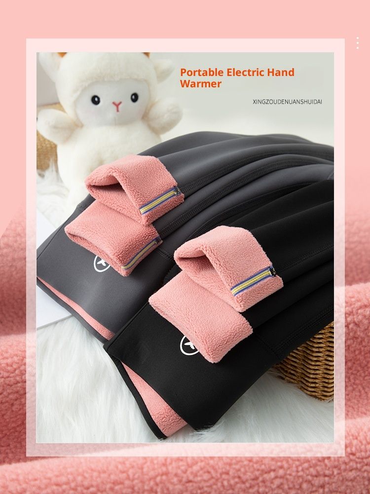 Pantaloni RenMou Grey Shark da donna, leggings a vita alta foderati in pile per autunno e inverno, che sollevano i glutei e controllano la pancia._voghion.com